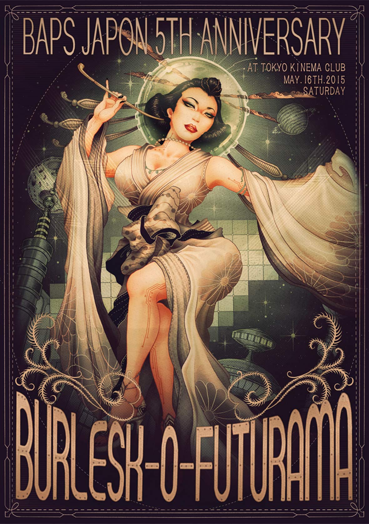 洋溢著肉欲的插畫：日本畫家筆下的東方美感！