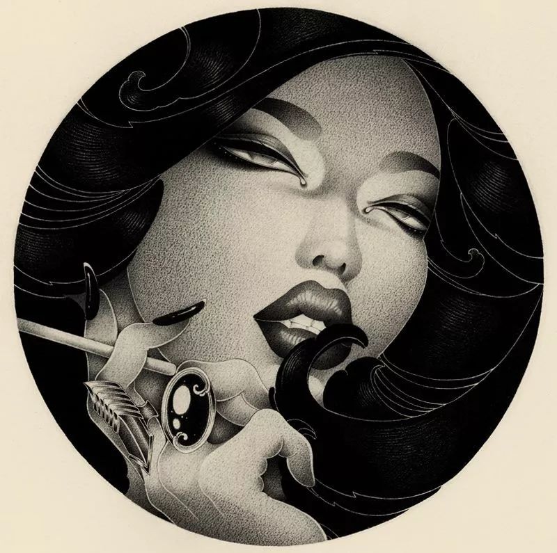 洋溢著肉欲的插畫：日本畫家筆下的東方美感！