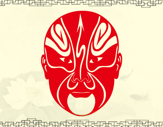 民俗古典剪紙：當京劇臉譜文化與剪紙藝術結合