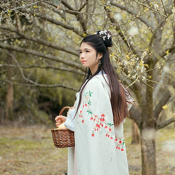 清新典雅女生頭像，唯美古風(fēng)真人頭像