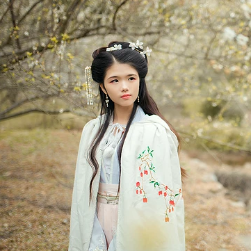 清新典雅女生頭像，唯美古風(fēng)真人頭像