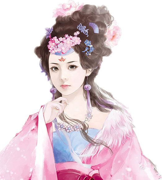 古風(fēng)家佳樂文學(xué)人物插畫，五款唯美古風(fēng)人物圖片