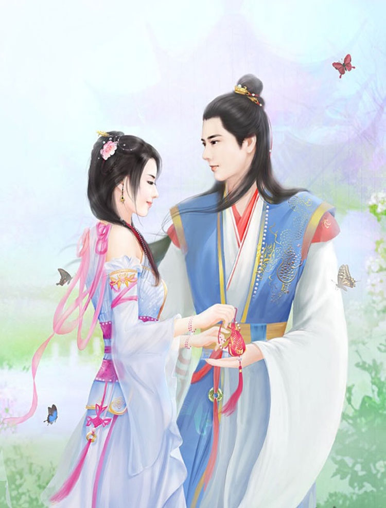 古風(fēng)情侶圖片，四款唯美古風(fēng)人物圖片