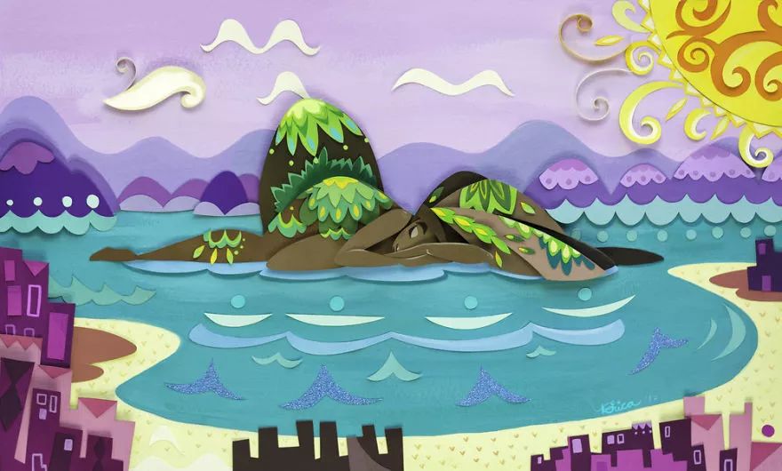 當(dāng)插畫遇上剪紙，她把紙藝玩出了別樣的美!