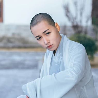 少林兵器光頭頭像，唯美古風(fēng)真人頭像