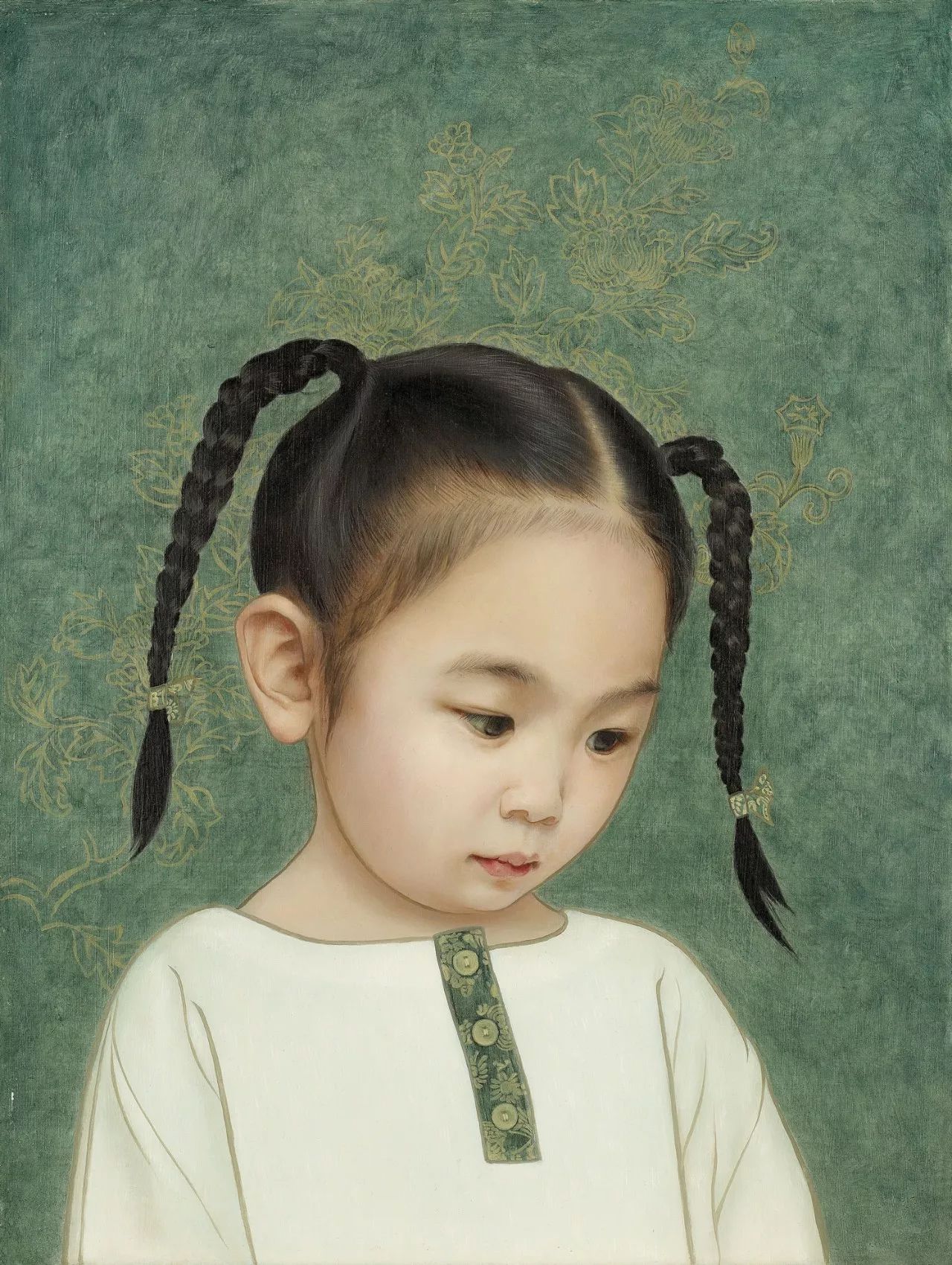 中國(guó)油畫：記錄超唯美的中式小仙女