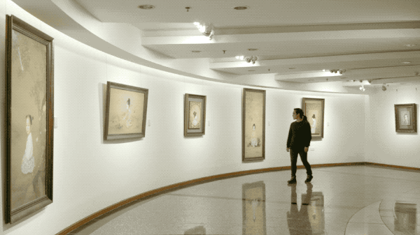 中國油畫：記錄超唯美的中式小仙女