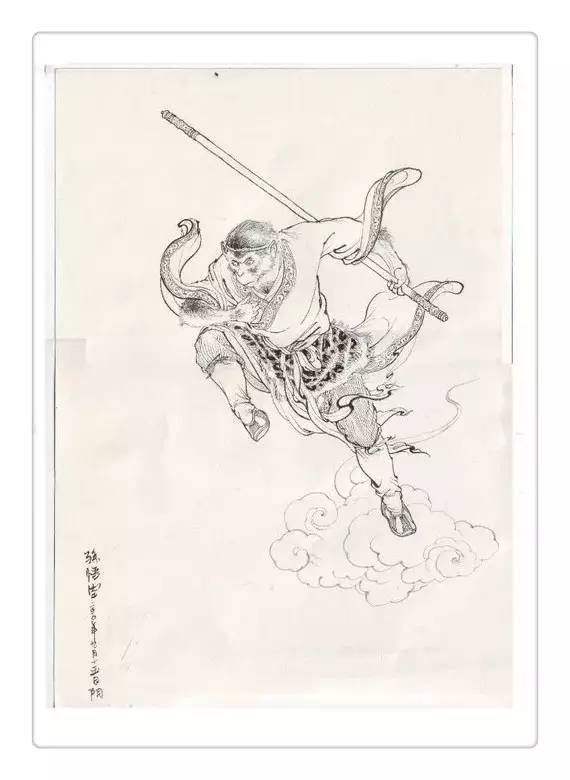 致敬經(jīng)典《西游記》，傳統(tǒng)文化手繪插畫