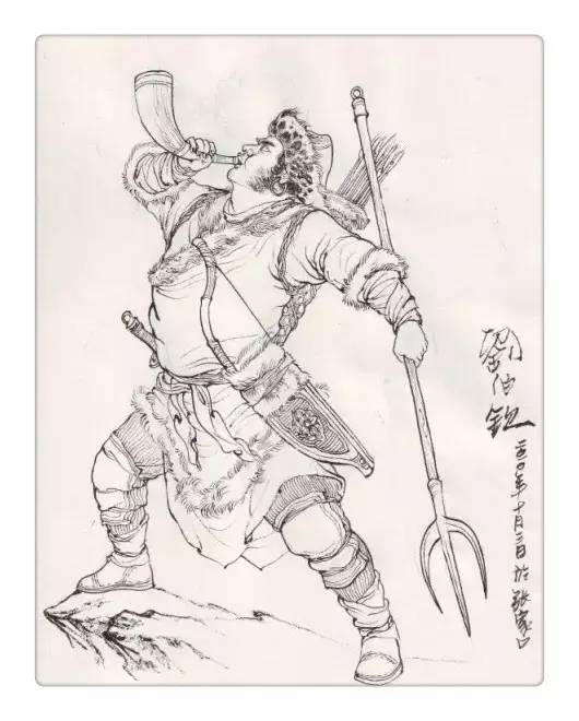 致敬經(jīng)典《西游記》，傳統(tǒng)文化手繪插畫