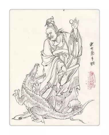 致敬經(jīng)典《西游記》，傳統(tǒng)文化手繪插畫