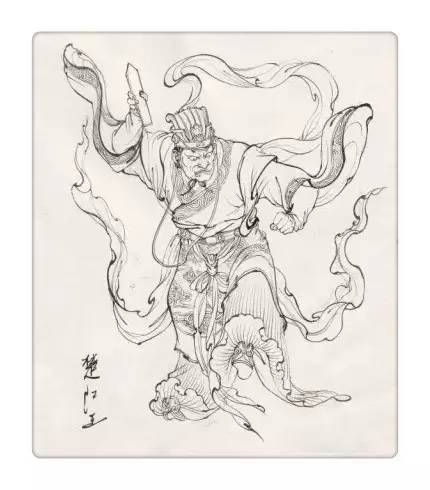 致敬經(jīng)典《西游記》，傳統(tǒng)文化手繪插畫(huà)