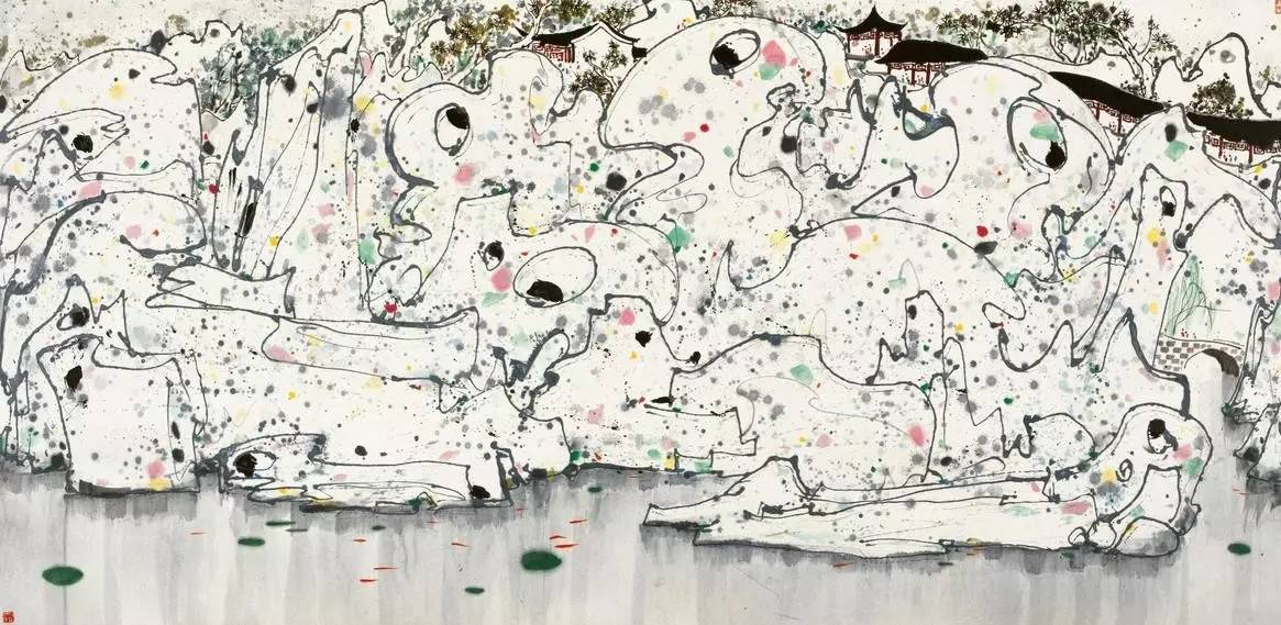 吳冠中的水墨國(guó)畫(huà)集合，中國(guó)藝術(shù)最顯眼的景觀