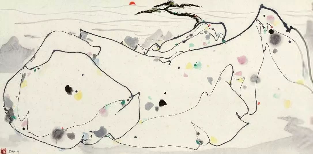 吳冠中的水墨國(guó)畫集合，中國(guó)藝術(shù)最顯眼的景觀