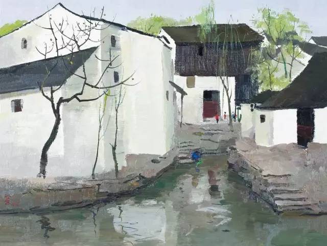 吳冠中的水墨國(guó)畫集合，中國(guó)藝術(shù)最顯眼的景觀