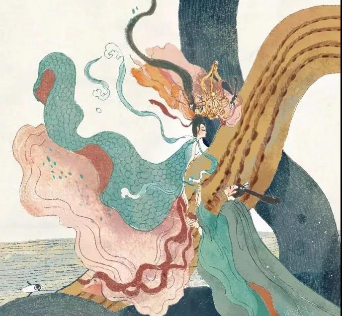 《洛神賦》繪本插畫，最美的中國式愛情！