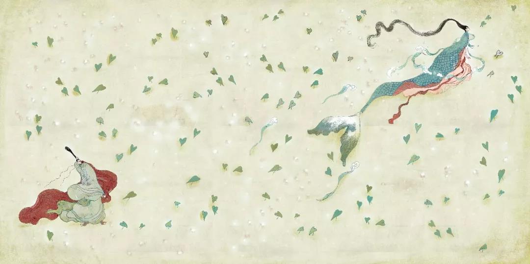 《洛神賦》繪本插畫，最美的中國式愛情！