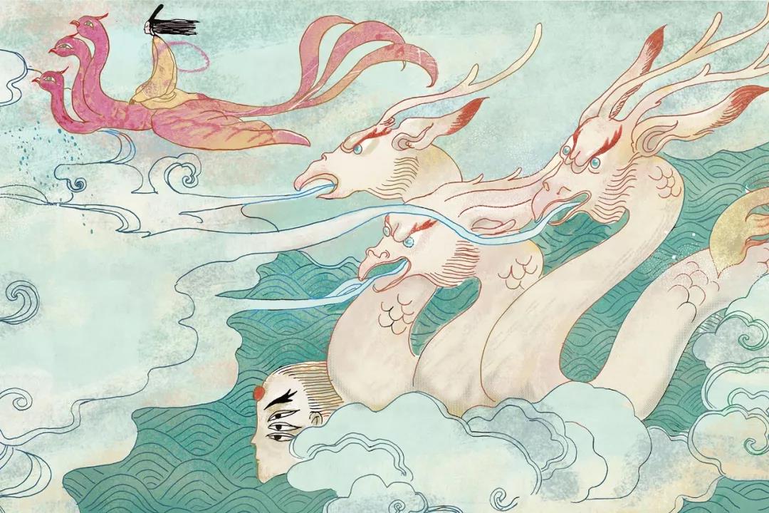 《洛神賦》繪本插畫，最美的中國式愛情！