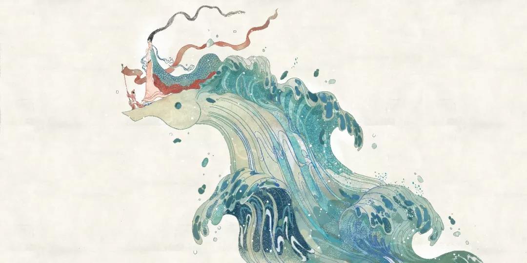 《洛神賦》繪本插畫，最美的中國式愛情！