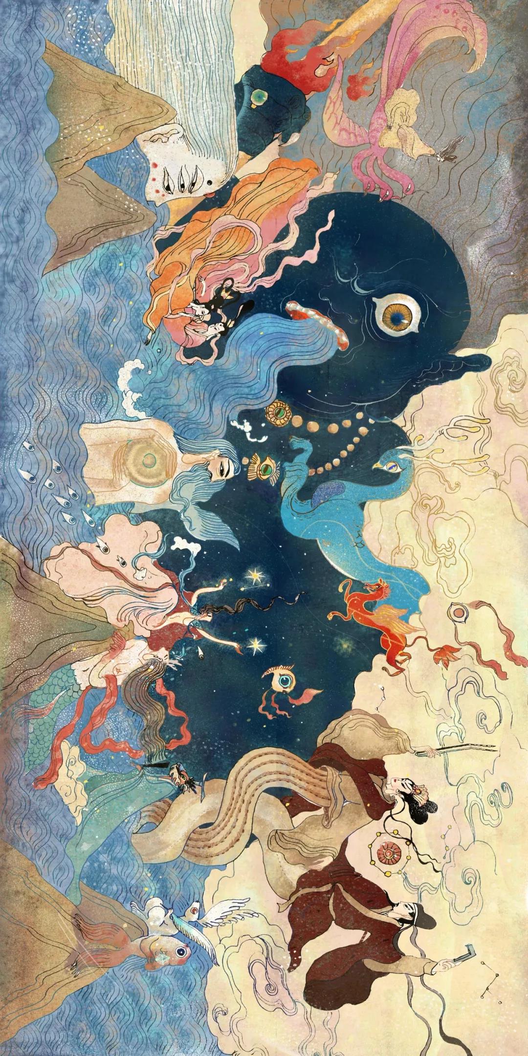 《洛神賦》繪本插畫，最美的中國式愛情！