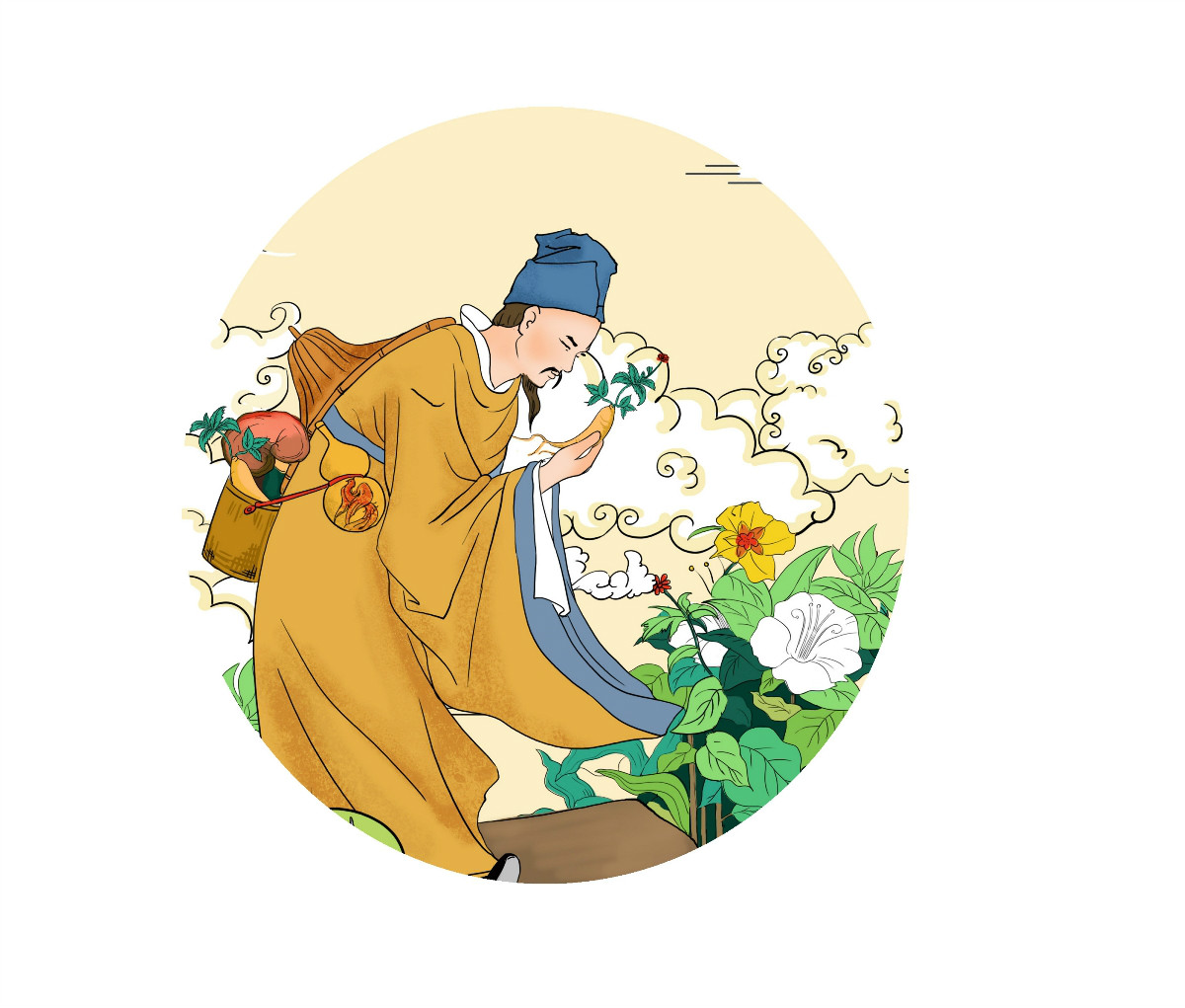 一款家佳樂文學化妝品宣傳插畫，廣告插畫設計