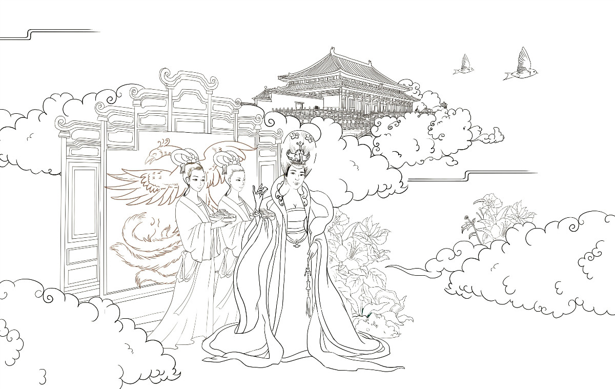 一款家佳樂(lè)文學(xué)化妝品宣傳插畫(huà)，廣告插畫(huà)設(shè)計(jì)