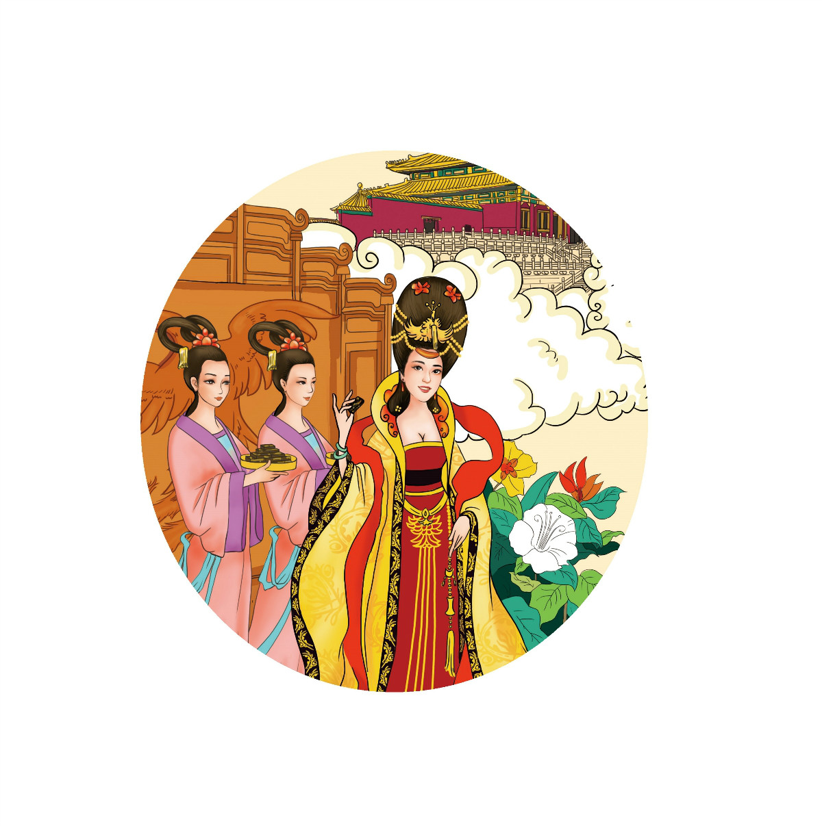 一款家佳樂文學化妝品宣傳插畫，廣告插畫設計