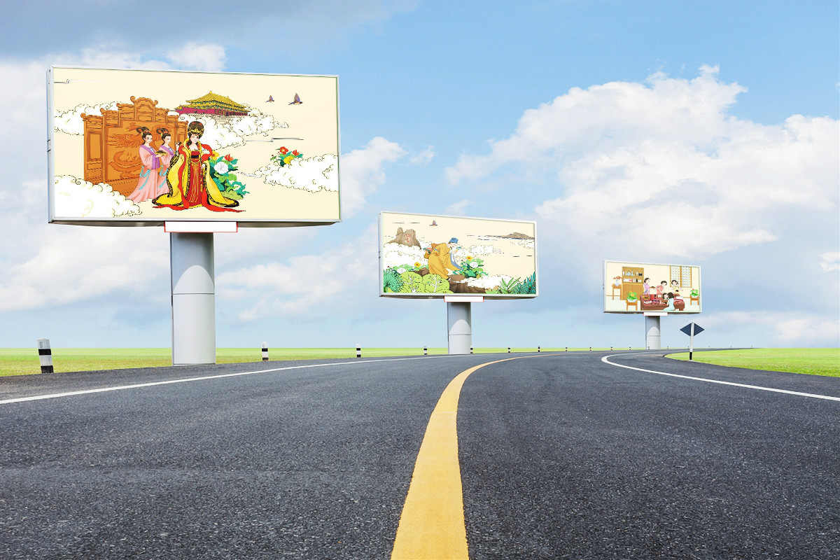 一款家佳樂文學化妝品宣傳插畫，廣告插畫設計