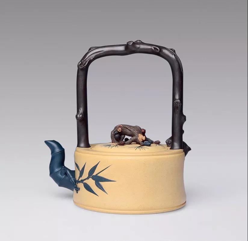 10種最美花器提梁壺，精美別致雕花紫砂壺!