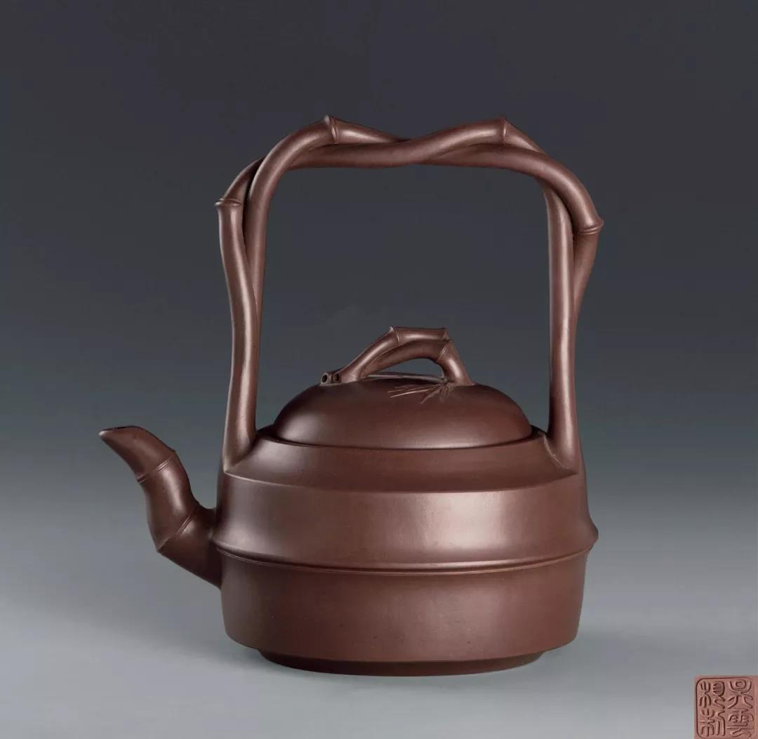 10種最美花器提梁壺，精美別致雕花紫砂壺!