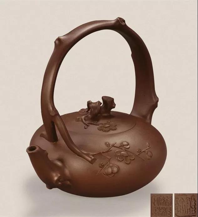 10種最美花器提梁壺，精美別致雕花紫砂壺!