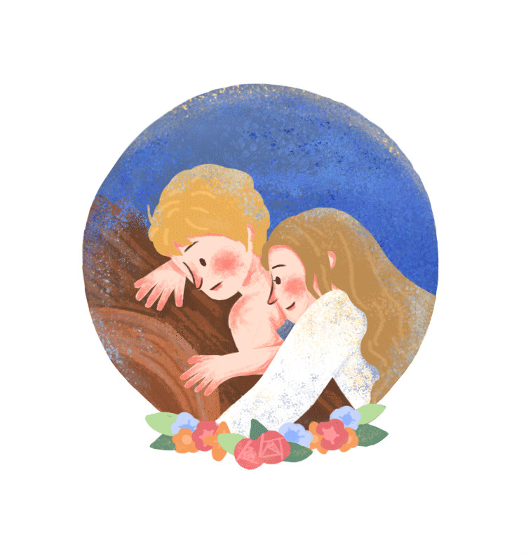 經(jīng)典的愛(ài)情電影插畫(huà)欣賞