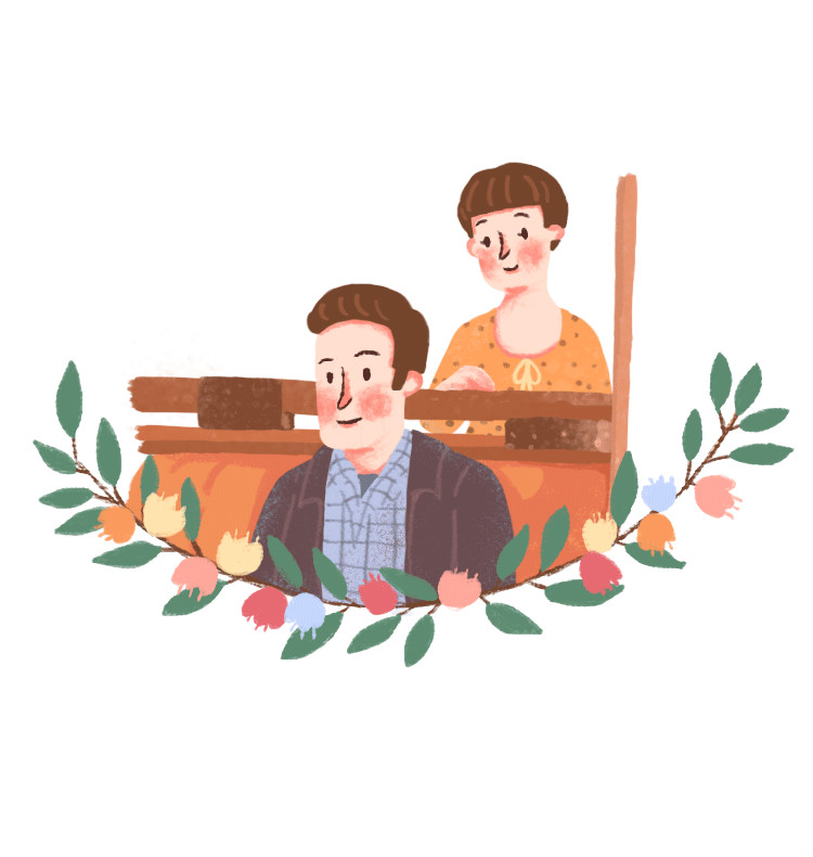 經(jīng)典的愛情電影插畫欣賞