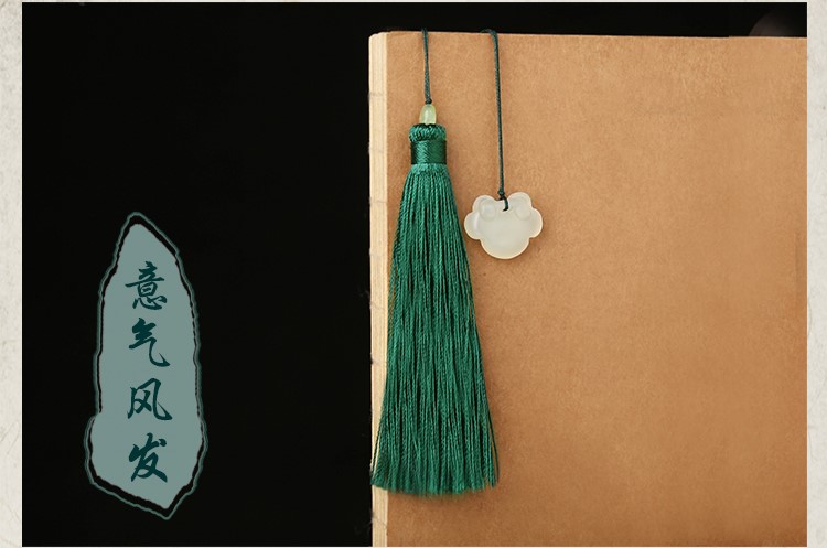 意氣風發(fā)古風流蘇書簽，古典創(chuàng)意小清新飾品