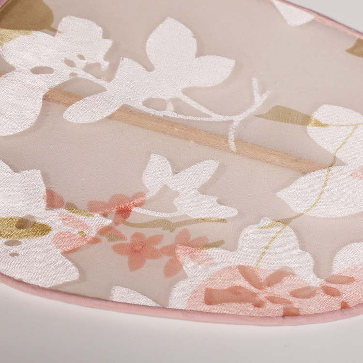 粉色清新團扇，家佳樂文學文藝古風古典扇子