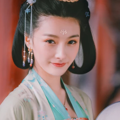 優(yōu)雅持傘女生頭像，唯美古風(fēng)真人頭像