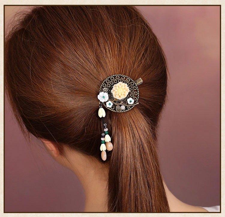 三生三世發(fā)夾，淡雅秀麗古典頭飾