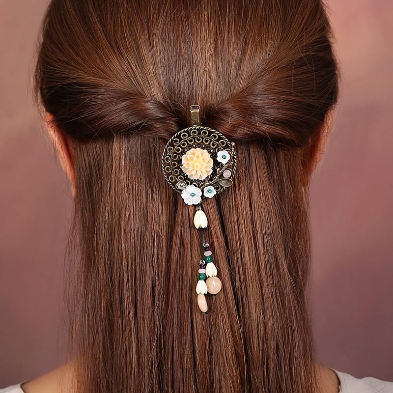 三生三世發(fā)夾，淡雅秀麗古典頭飾