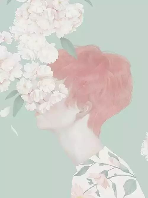 風(fēng)格獨(dú)特的插畫圖片，時(shí)尚清新色調(diào)手繪插畫