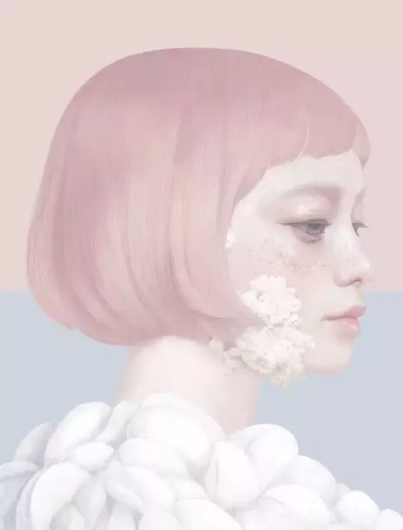 風(fēng)格獨(dú)特的插畫圖片，時(shí)尚清新色調(diào)手繪插畫