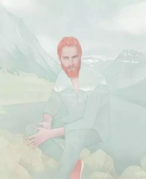 風(fēng)格獨特的插畫圖片，時尚清新色調(diào)手繪插畫