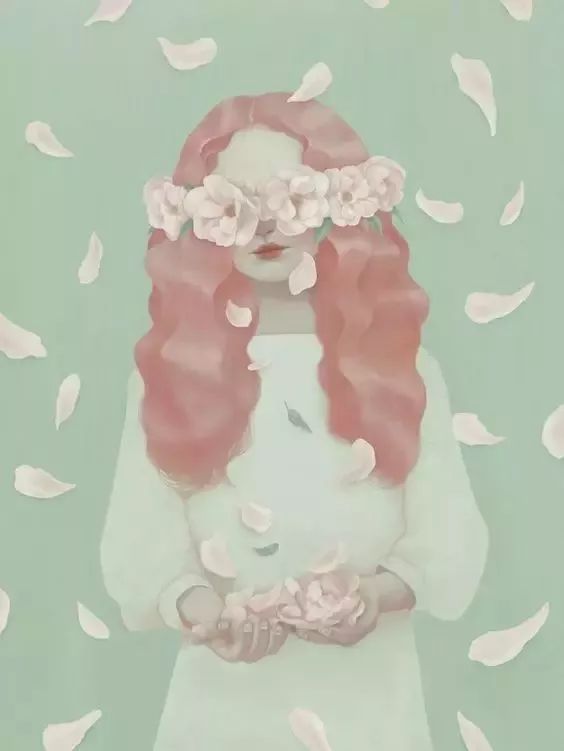 風(fēng)格獨(dú)特的插畫圖片，時(shí)尚清新色調(diào)手繪插畫