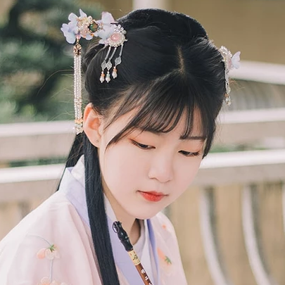 文藝淡雅女生頭像，唯美古風(fēng)真人頭像