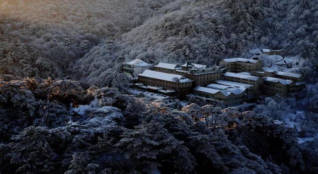 雪后黃山風(fēng)景宛如人間仙境，舞一曲雪中霓裳羽