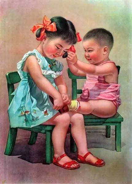 60年代古老的中國年畫，值得珍藏的回憶！