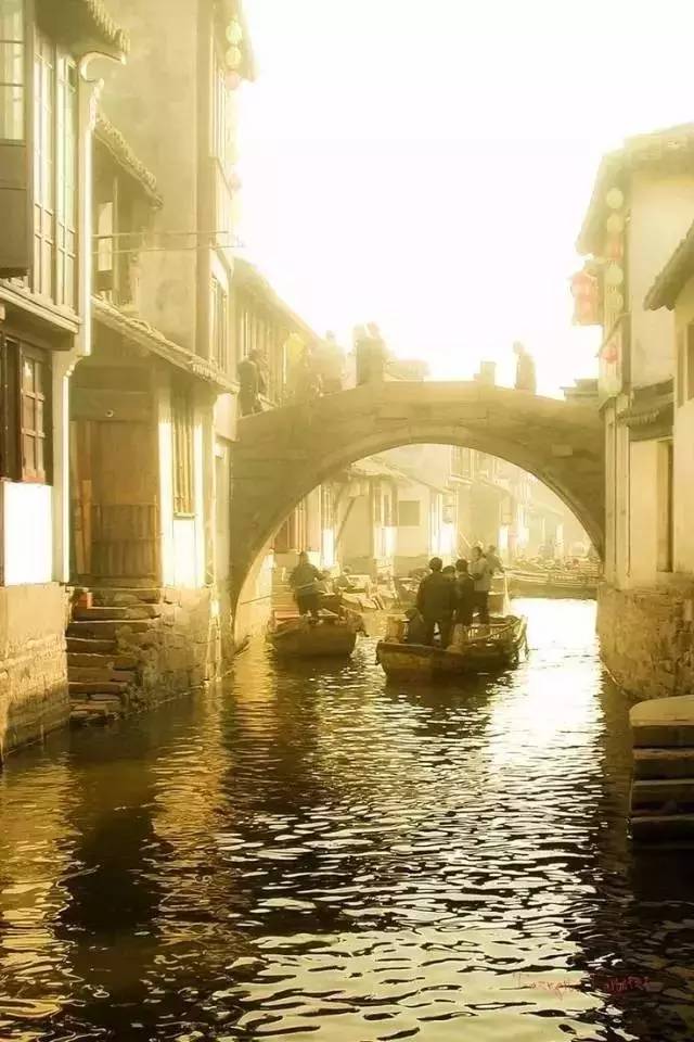 唯美中國(guó)古建筑：小橋流水、亭臺(tái)樓閣