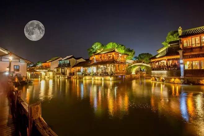 唯美中國(guó)古建筑：小橋流水、亭臺(tái)樓閣