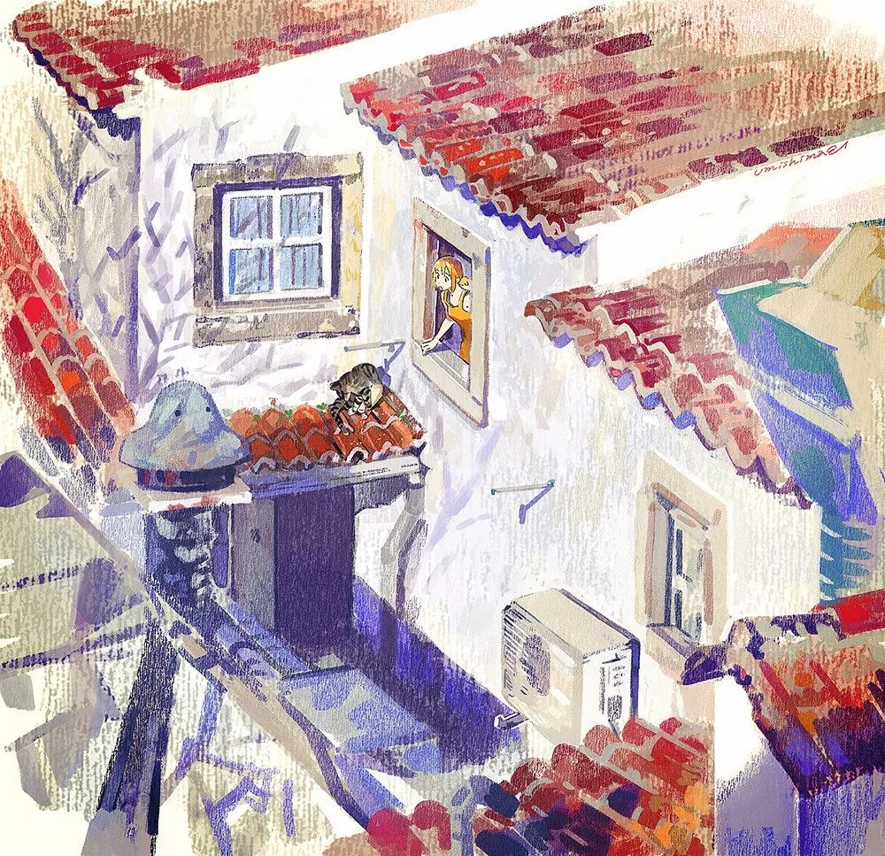 超唯美優(yōu)雅插畫，清新亮麗的手繪插畫