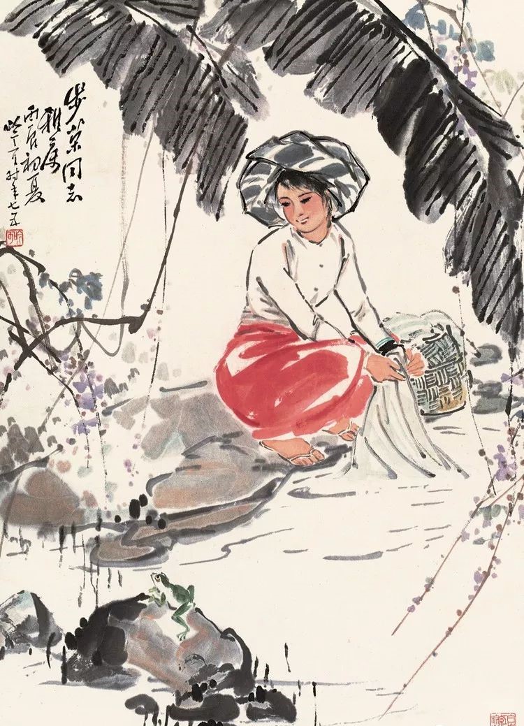 詩意中國(guó)畫：宋吟可人物國(guó)畫欣賞