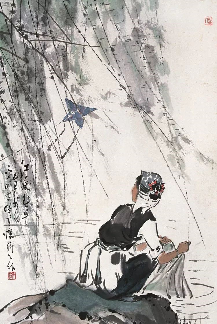 詩意中國(guó)畫：宋吟可人物國(guó)畫欣賞