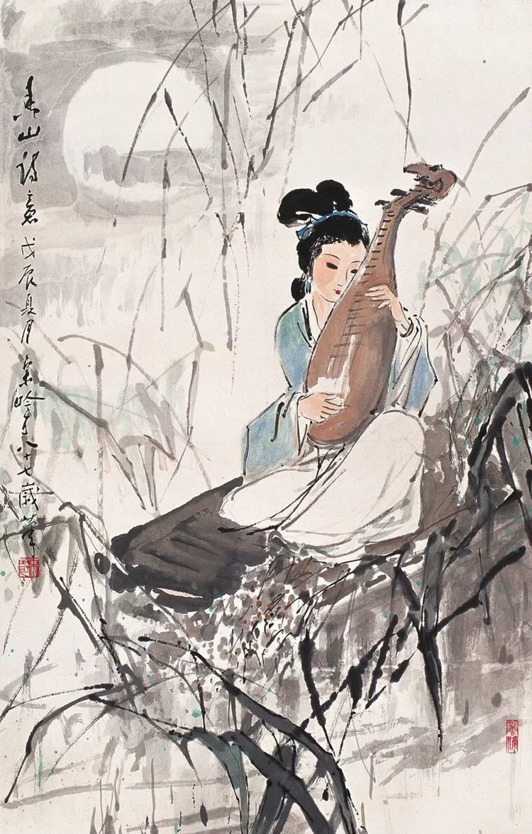 詩意中國(guó)畫：宋吟可人物國(guó)畫欣賞